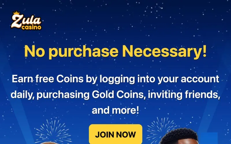 Zula Casino Website Screenshot